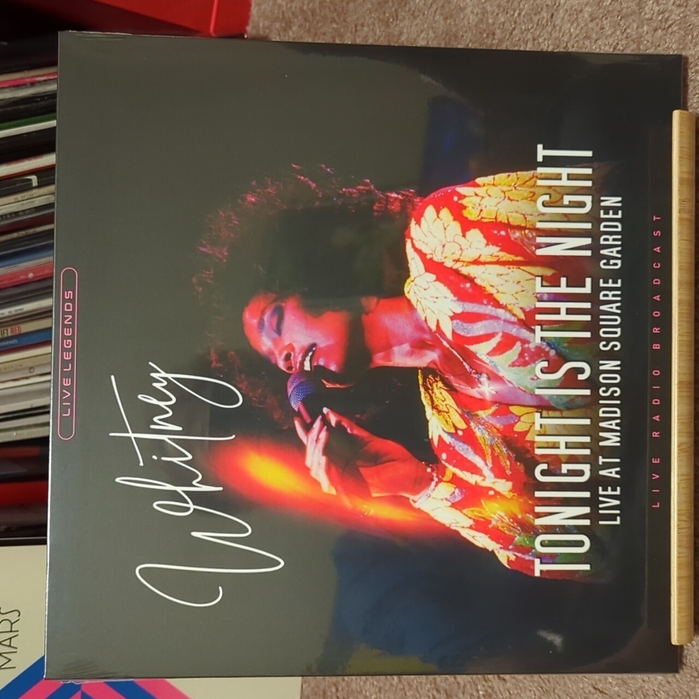 Whitney Houston - Tonight Is The Night Live MSG '91 Vinyl Record